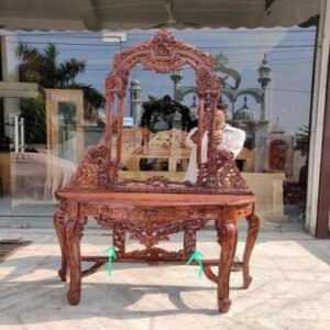 Natural Sheesam Wood Console Dressing Table