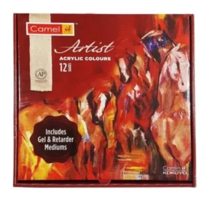 Camel Artist Acrylic Colour Set – 12 Shades (20ml / 40ml) & 18 Shades (20ml)