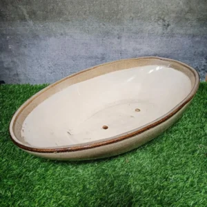 Boat Design Large Outdoor Bonsai Ceramic Planters Pot
