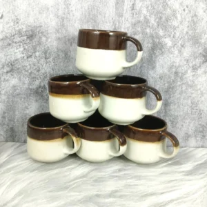 Dpaara Multi Glaze Khurja Ceramic Cups