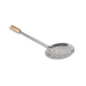 PTR Iron Frying Jhara/Strainer/Jhaari/Frying ladle for bhujiya and pakodi Making