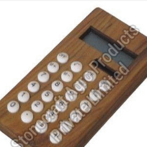 Digits Bamboo Wooden Calculator