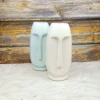 Plain Khurja Ceramic Face Flower Vases