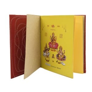 PTR Handmade Diary/bahi khata Book/Dream Wish Diary/Traditional Notebook with Yellow Pages