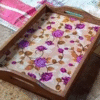 Rectangular Meenakari Serving Tray