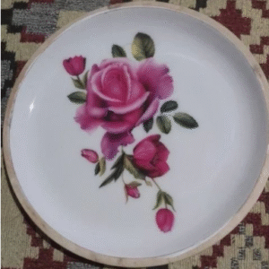 12 Inch Wooden Plate