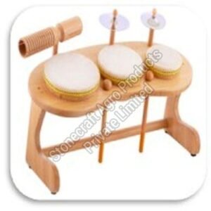 Kids Bongo Wooden Drum Set