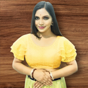 Yellow Butterfly Blouse For Women