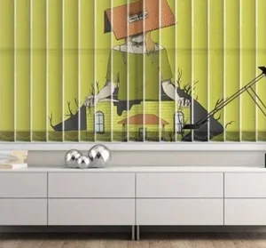 Printed Vertical Blind