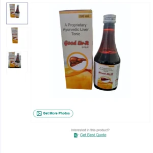 GOOD LIV-R AYURVEDIC LIVER TONIC 200ML (Human Use Only)