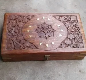 Wooden Jewellery Box 10"