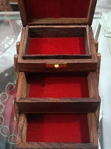 New Product Launch Wooden Jewellery Box