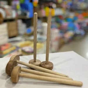 Wooden Saag Ghotna/piece