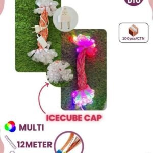 50 LED 12 MTR Icecube Toran- multicolour