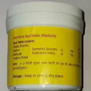 Vyas Madhumeh Nashini Gutika 100 Tablets