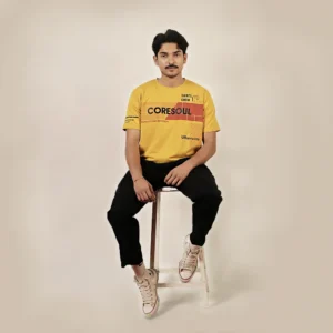 Men Stylish Round Neck Half Sleeve T-Shirt