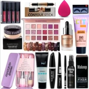 Waterproof Hd Makeup Kit Combo For Women & Girls All Products In 1 Kit Set Of-14 For All Skin Tone.