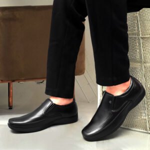 WUGO::Latest Trendy Men Formal Shoes|Black Moccasin Shoes|Office Shoes For Men's & Boys