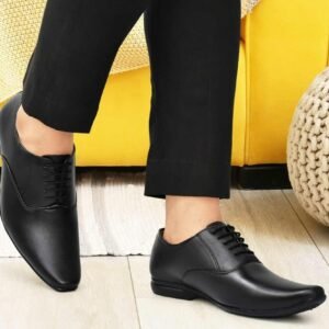 WUGO::Latest Trendy Men Formal Shoes |Black Derby Shoes| Office Shoes For Men's & Boys