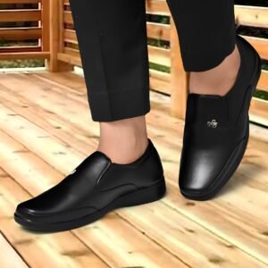 WUGO::Latest Trendy Men Formal Shoes|Black Moccasin Shoes|Office Shoes For Men's & Boys