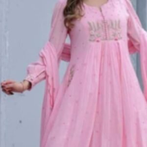 Simora Fashion Cotton Embroidery Kurti Pant Dupatta